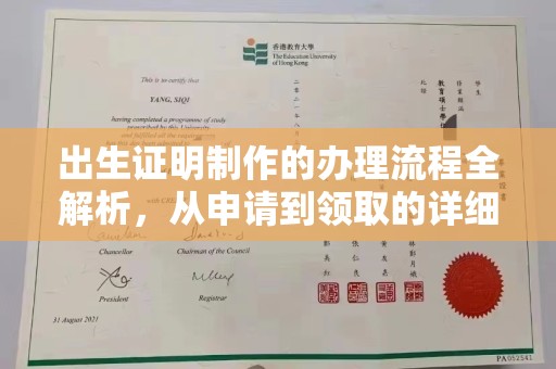 泉山出生证明制作的办理流程全解析，从申请到领取的详细指南