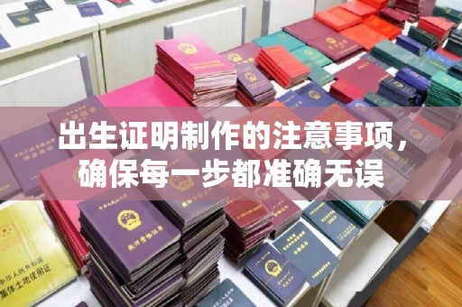 泉山出生证明制作的注意事项，确保每一步都准确无误