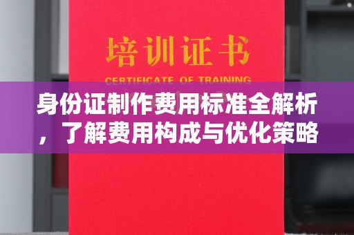 泉山身份证制作费用标准全解析，了解费用构成与优化策略